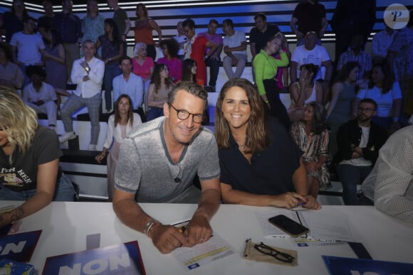 Exclusif - Benjamin Castaldi, Valerie Benaim - Plateau de l'émission TPMP (Touche Pas à Mon Poste) présentée en direct par C.Hanouna et diffusée sur C8 à Paris le 13 juin 2023. 