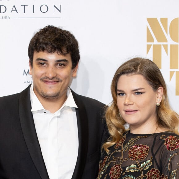 Camille Gottlieb et son meilleur ami, Médy Anthony durant l'avant première du dernier James Bond " No Time To Die" au Casino de Monaco, le 29 septembre 2021. © Bruno Bebert/Bestimage 