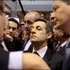 Nicolas Sarkozy au salon de l'agricuture de Paris (6 mars 2010)