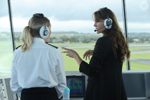 Catherine (Kate) Middleton, princesse de Galles, lors d'une visite à la Royal Naval Air Station (RNAS) Yeovilton, près de Yeovil dans le Somerset, l'une des deux principales stations aériennes de la Royal Navy et l'un des aérodromes militaires les plus fréquentés du Royaume-Uni, le lundi 18 septembre 2023.  The Princess of Wales during a visit to the Royal Naval Air Station (RNAS) Yeovilton, near Yeovil in Somerset, one of the Royal Navy's two principal air stations and one of the busiest military airfields in the UK. Picture date: Monday September 18, 2023. 