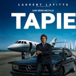 Laurent Lafitte dans la série Tapie, sur Netflix.