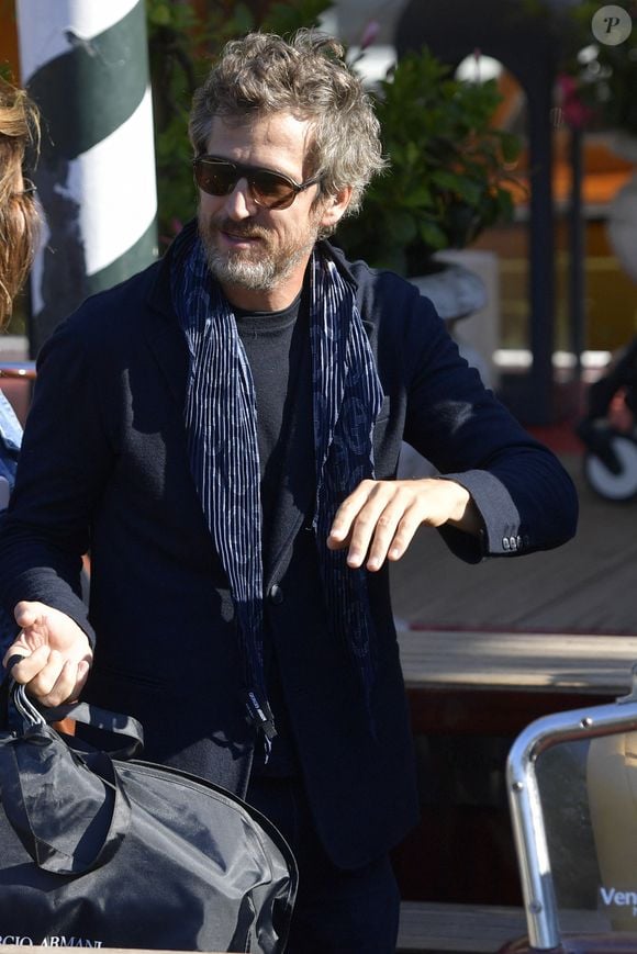 Guillaume Canet arrive au Lido lors de la 80ème édition du festival international du film de Venise, la Mostra, à Venise, Italie, le 8 septembre 2023. © Mario Cartelli/SOPA Images/ZUMA Press/Bestimage 