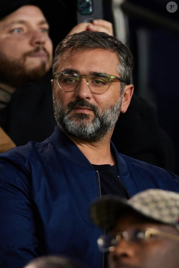 Olivier Nakache - Tribunes du match de Ligue des champions entre le PSG et le Borussia Dortmund (2-0) au Parc des Princes à Paris, le 19 septembre 2023. © Cyril Moreau/Bestimage