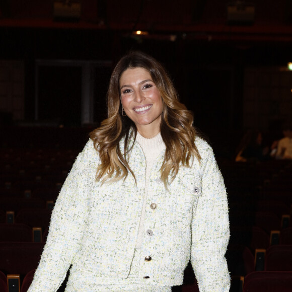 Exclusif - Laury Thilleman, présentatrice des 38ème Victoires de la Musique 2023 - Conférence de presse des Victoires de la Musique 2023 au Casino de Paris, France, le 9 janvier 2023.