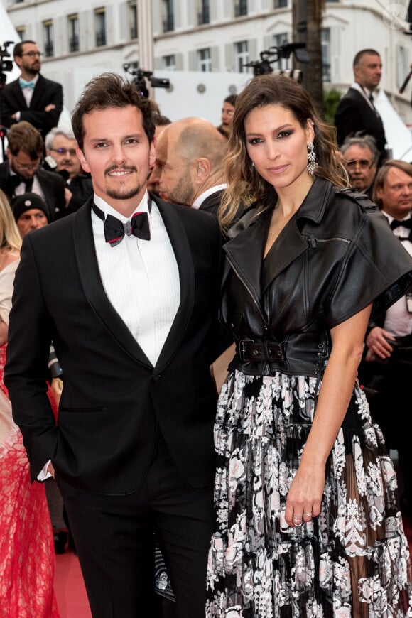 Laury Thilleman (Miss France 2011) et son compagnon le chef cuisinier Juan Arbelaez - Montée des marches du film "Douleur et Gloire" lors du 72ème Festival International du Film de Cannes, le 17 mai 2019.