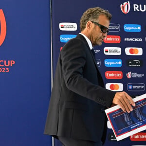 Fabien Galthié ( entraineur France ) - Conférence de presse de l'équipe de France de Rugby à Paris le 6 septembre 2023. © Federico Pestellini / Panoramic / Bestimage 