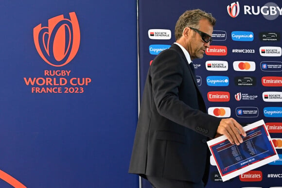 Fabien Galthié ( entraineur France ) - Conférence de presse de l'équipe de France de Rugby à Paris le 6 septembre 2023. © Federico Pestellini / Panoramic / Bestimage 