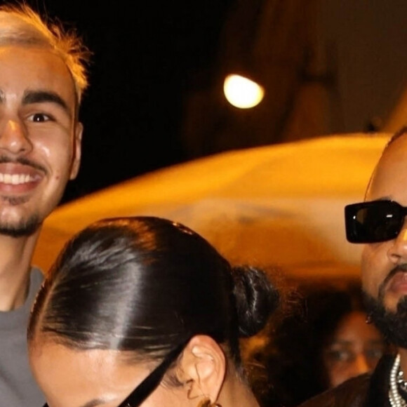 Christina Milian et Karrueche Tran à L'avenu restaurant.