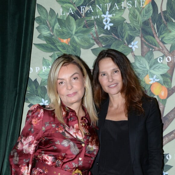 Exclusif - Martine Kampf (Présidente du groupe Leitmotiv - Steller Hotels), Virginie Ledoyen - Inauguration de l'hôtel "La Fantaisie" à Paris le 21 septembre 2023.