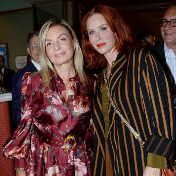 Exclusif - Martine Kampf (Présidente du groupe Leitmotiv - Steller Hotels), Audrey Fleurot - Inauguration de l'hôtel "La Fantaisie" à Paris le 21 septembre 2023.