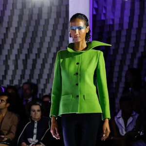 Défilé Pierre Cardin "Collection Prêt-à-Porter Printemps/Eté 2024" lors de la Fashion Week de Paris, le 26 septembre 2023. 