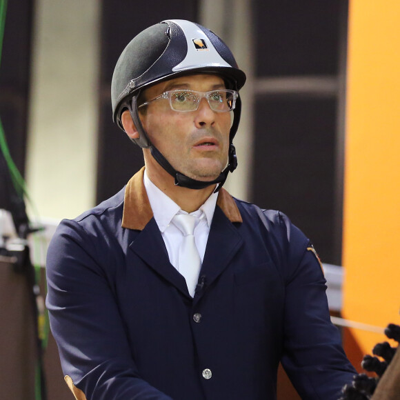Exclusif - Julien Courbet lors du Jumping International de Bordeaux 2016 à Bordeaux, le 5 février 2016. © Quentin Salinier - Thibaud Moritz/Bestimage  Exclusive - For Germany Call For Price - International Jumping of Bordeaux 2016 in Bordeaux on February 5, 2016. 