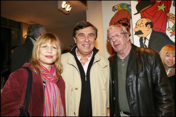 Patrick Topaloff, Jean Pierre Foucault et la chanteuse Stone, le 6 mars 2007 !