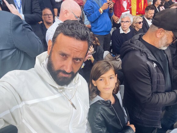 Cyril Hanouna et son fils Lino. Instagram. Le 30 mai 2022.