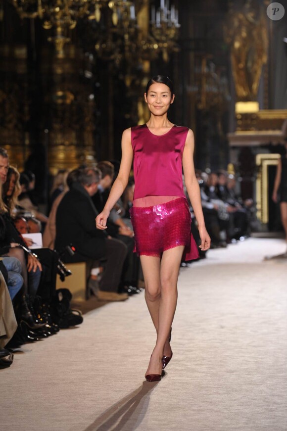 Défilé de Stella McCartney, le 8 mars 2010 à Paris