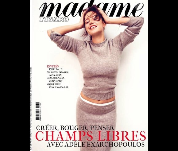 Retrouvez l'interview d'Adèle Exarchopoulos dans le magazine Madame Figaro du vendredi 29 septembre 2023.