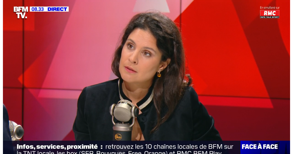 VIDEO "C'est un gag, vous ne pouvez pas dire ça !" Apolline de Malherbe reprend vivement son