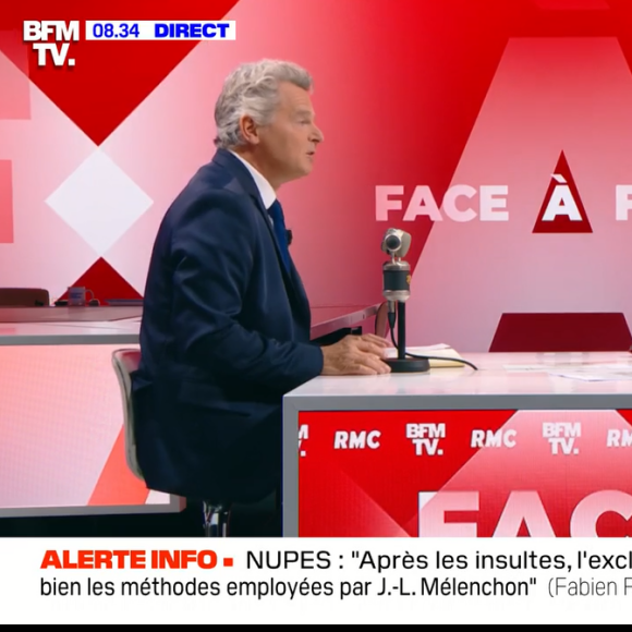 Apolline de Malherbe s'agace contre son invité Fabien Roussel dans son "Face à Face" sur BFMTV