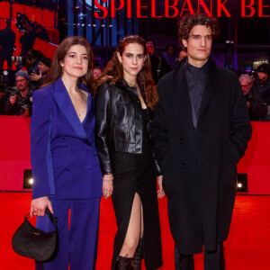 Esther Garrel, Louis Garrel, Lena Garrel - Première du film "Le Grand Chariot" lors de la 73e édition du festival international du film de Berlin (La Berlinale 2023), le 21 février 2023.