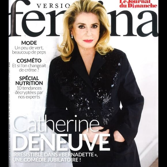 Couverture du Version Femina du 1er Octobre.