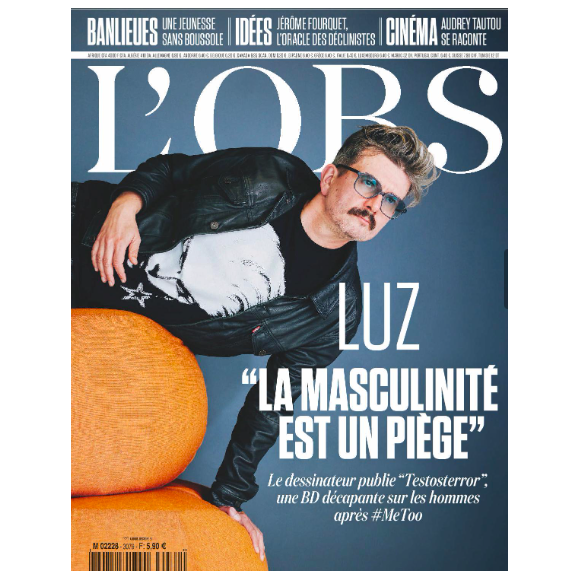 Couverture de "L'obs" du jeudi 5 octobre 2023