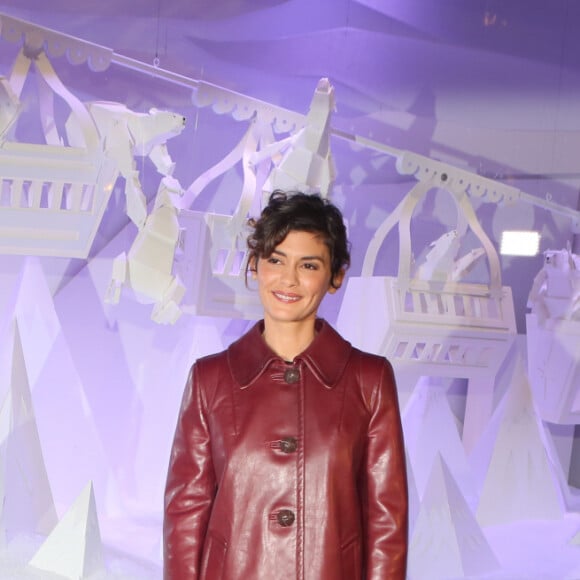 Audrey Tautou - Inauguration des décorations de Noël des Galeries Lafayette à Paris, le 8 novembre 2016. © CVS/Bestimage 