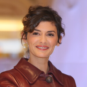 Audrey Tautou - Inauguration des décorations de Noël des Galeries Lafayette à Paris, le 8 novembre 2016. © CVS/Bestimage 