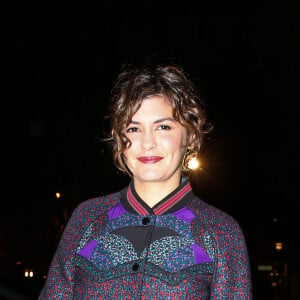 Audrey Tautou - Arrivée des people à la soirée Coach à l'hôtel Salomon de Rothschild à Paris, le 1er mars 2016. 