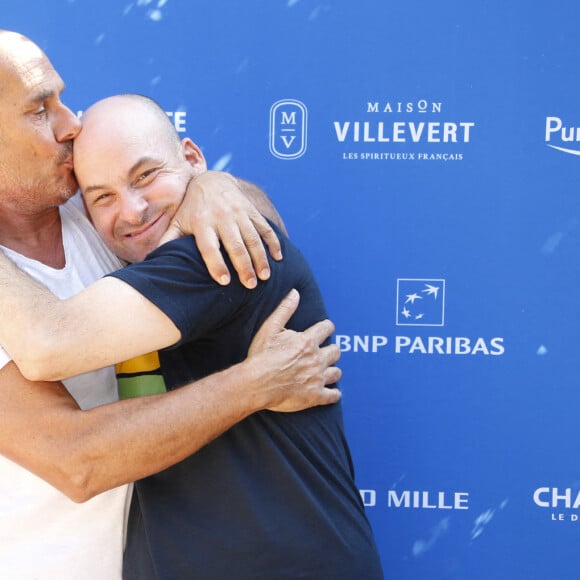 Bernard Campan, Alexandre Jollien - 14e édition du Festival du Film Francophone d'Angoulême. © Christophe Aubert via Bestimage