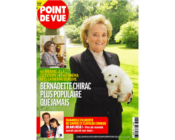 Couverture du magazine "Point de Vue" du mercredi 4 octobre 2023