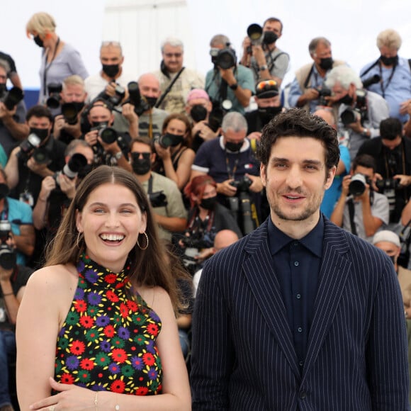 Laetitia Casta, Louis Garrel au photocall du film La croisade lors du 74ème festival international du film de Cannes le 12 juillet 2021 © Borde / Jacovides / Moreau / Bestimage 