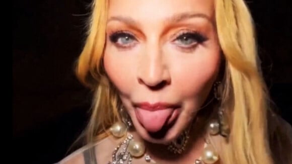 PHOTO Madonna sans sourcil, sans maquillage et l'air hagard, une capture d'écran qui fait mal : "Mon dieu mais..."