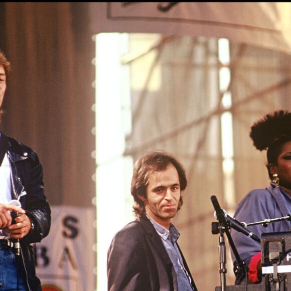 Jean-Jacques Goldman avec Michael Jones et Carol Fredericks