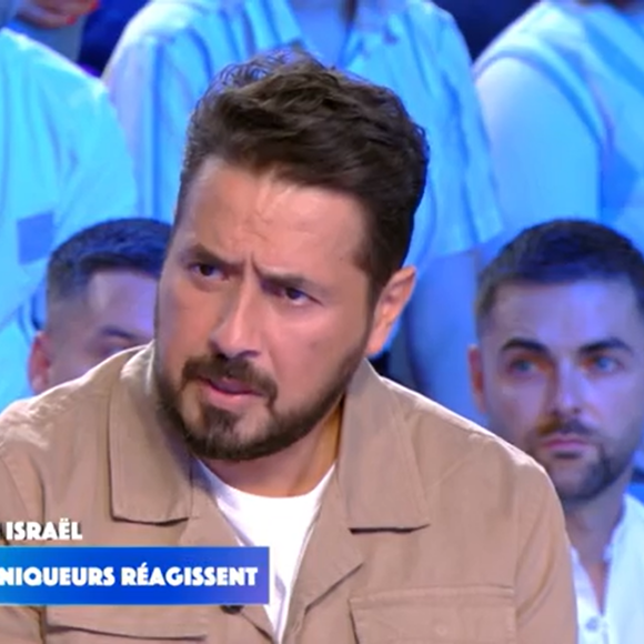 Moundir ému dans "TPMP" suite aux attaques du Hamas contre Israel.