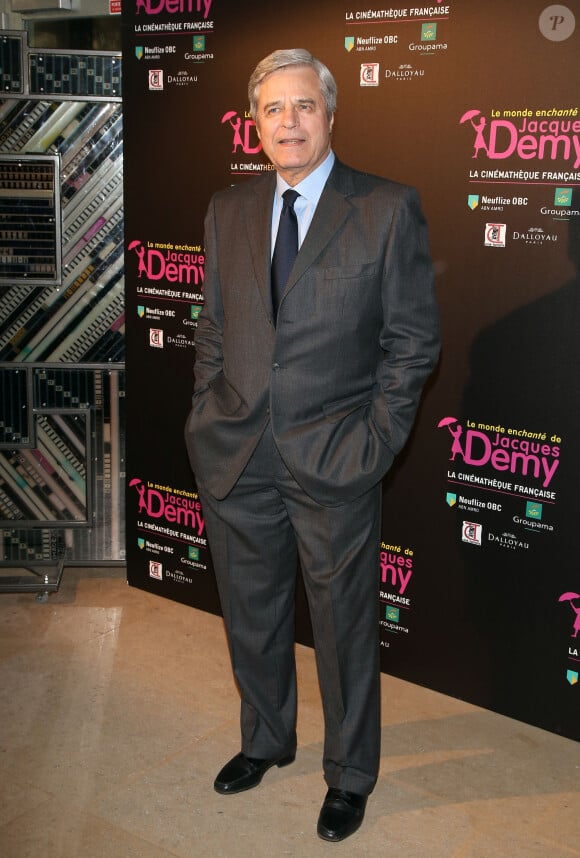 Souffrant de la maladie d'Alzheimer, son épouse a été hospitalisée. 
Jean Sorel - Soiree pour l'exposition "Le monde enchanté de Jacques Demy" a la cinematheque française a Paris, le 8 avril 2013.