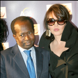 En cause notamment, un prêt de Mamadou Diagna Ndiaye, un proche et parrain de son fils, considéré comme une donation déguisée
Diagna Ndiaye, président d'A24 et Isabelle Adjani - Soirée pour la présentation officielle de la chaîne Africa 24 à Paris en 2009