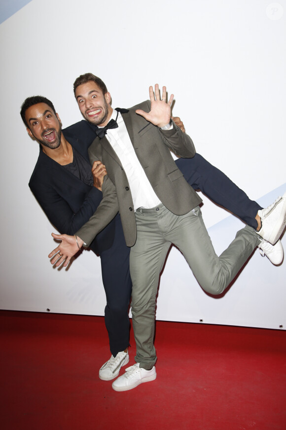 Joakim Latzko, Marwan Berreni - Cérémonie de clôture du 19ème Festival de la Fiction TV de La Rochelle. Le 16 septembre 2017 © Christophe Aubert via Bestimage