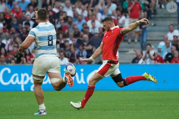 Dan Biggar (Pays de Galles) Coupe du Monde de Rugby France 2023 - Match de quart de finale "Pays de Galles - Argentine (17-29)" à Marseille, le 14 octobre 2023.