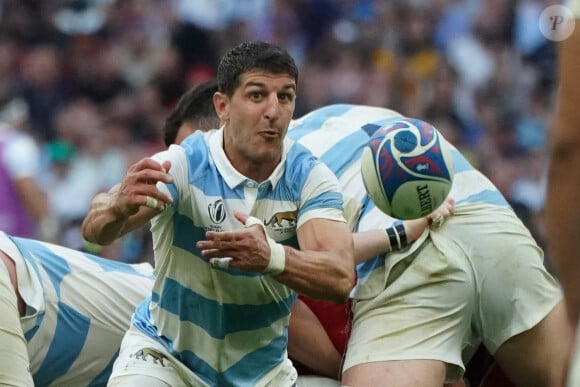 Tomas Cubelli (Argentine) Coupe du Monde de Rugby France 2023 - Match de quart de finale "Pays de Galles - Argentine (17-29)" à Marseille, le 14 octobre 2023.
