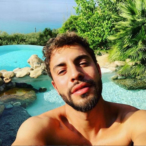 Marwan Berreni de "Plus belle la vie" en Corse, Instagram