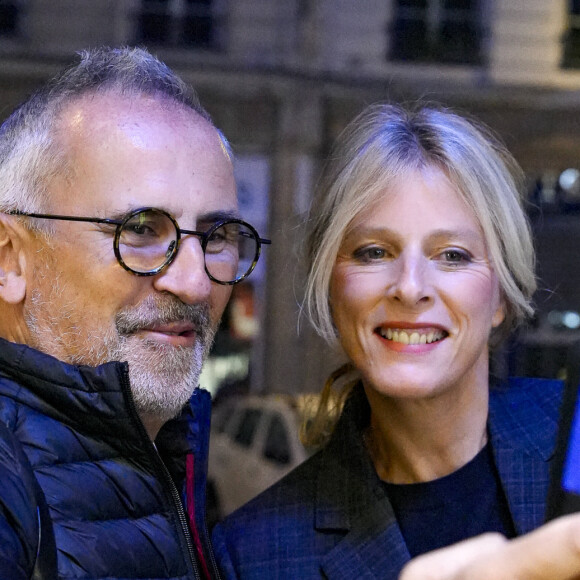 Karin Viard lors de la présentation du film "L'origine du monde" à l'UGC Astoria à l'occasion de la 15ème Edition du Festival Lumière à Lyon © Sandrine Thesillat / Panoramic / Bestimage