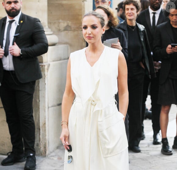 Carla Ginola - Personnalités au défilé prêt-à-porter Victoria Beckham Printemps/été 2024 lors de la Fashion Week de Paris (PFW) le 29 septembre 2023. © Jonathan Rebboah / Panoramic / Bestimage