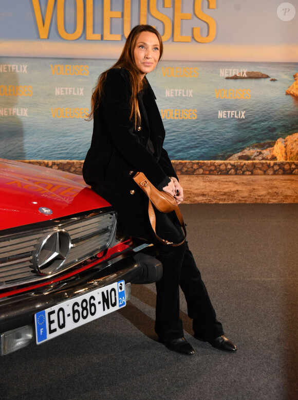 Laura Smet - Avant-première du film "Voleuses" diffusé sur Netflix. Paris le 24 octobre 2023. © Veeren / Bestimage 