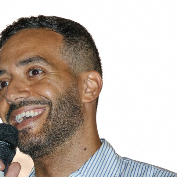 Exclusif - Tarek Boudali à l'avant-première du film "3 jours max" au cinéma Kinepolis à Lille le 22 août 2023. © Stéphane Vansteenkiste / Bestimage 