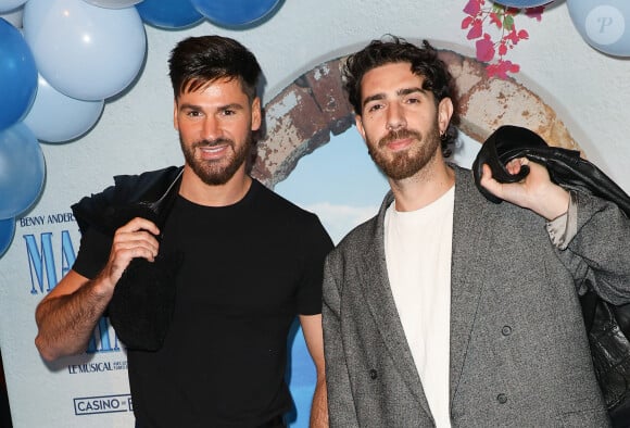 Jordan Mouillerac, Flo Malley - Soirée de gala pour la première de la comédie musicale "Mamma Mia ! Le Musical" au Casino de Paris le 26 octobre 2023. © Coadic Guirec/Bestimage