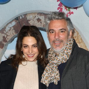 Noémie Elbaz avec son ami - Soirée de gala pour la première de la comédie musicale "Mamma Mia ! Le Musical" au Casino de Paris le 26 octobre 2023. © Coadic Guirec/Bestimage