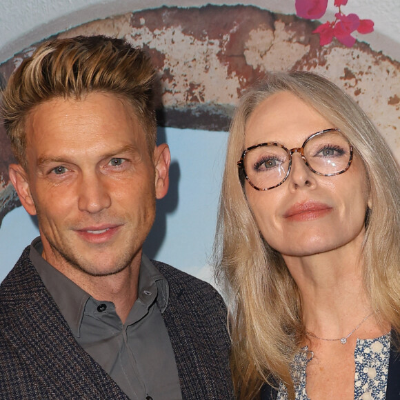 Tonya Kinzinger et Pierre Barbe - Soirée de gala pour la première de la comédie musicale "Mamma Mia ! Le Musical" au Casino de Paris le 26 octobre 2023. © Coadic Guirec/Bestimage