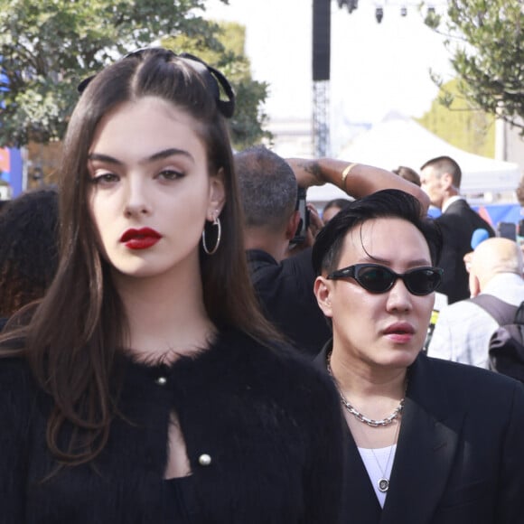 Deva Cassel - Arrivées des people au défilé Dior dans les jardins des Tuileries lors de la Paris Fashion Week, saison printemps-été 2024 le 26 septembre 2023. 