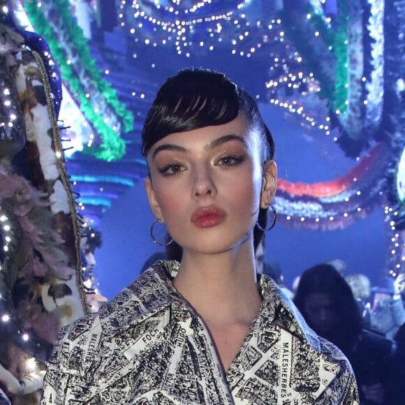 Deva Cassel - Front Row du défilé Christian Dior prêt-à-porter automne-hiver 2023/2024 lors de la Fashion Week de Paris (PFW), à Paris, France, le 28 février 2023. © Bertrand Rindoff/Bestimage 