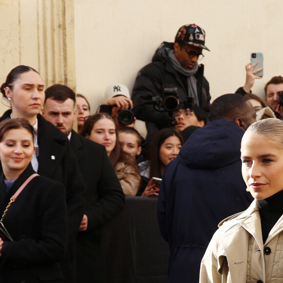 Caroline Daur - Arrivées au défilé Dior Haute Couture Printemps/Été 2024 dans le cadre de la Fashion Week de Paris (PFW), au musée Rodin à Paris, France, le 22 janvier 2024. © Denis Guignebourg/Bestimage  Arrivals at the Dior Haute Couture Spring/Summer 2024 show as part of Paris Fashion Week in Paris, France, on January 22, 2024. 